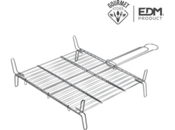 Grelhador EDM Duplo 25X25Cm