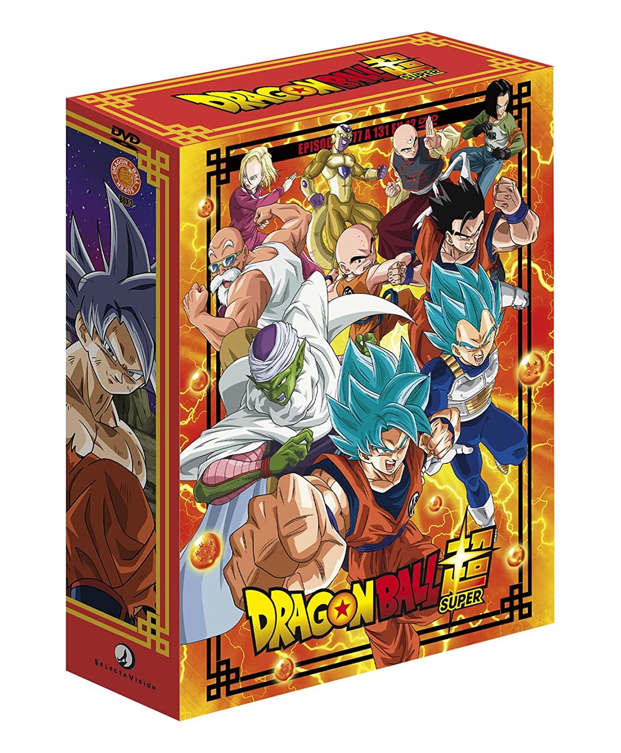 DVD Dragon Ball Super Box 3. Episodios 77 a 131 55 Episodios