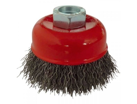 Escova Cônica D.100 M14 Fio 0.30 Onda Aço DRAKKAR