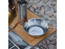 Copo Inox 310ml para Camping com Saco de Armazenamento