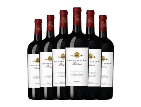 Vinho BOTTER CARLO Conte di Lucca Sangiovese Brindisi Reserva (0.75 L - 6 Unidades)