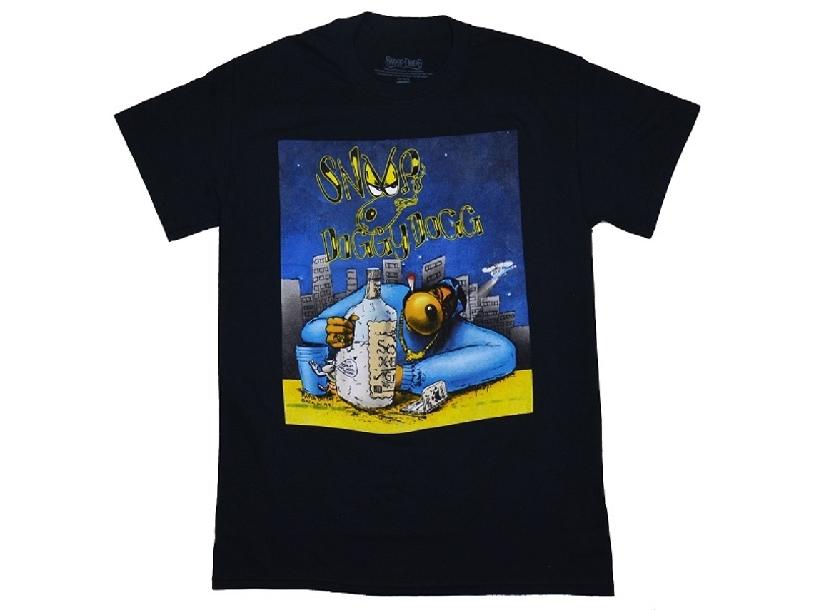 Snoop Dogg Gin And Juice Cartoon T-shirt Unisex Adults Size:l