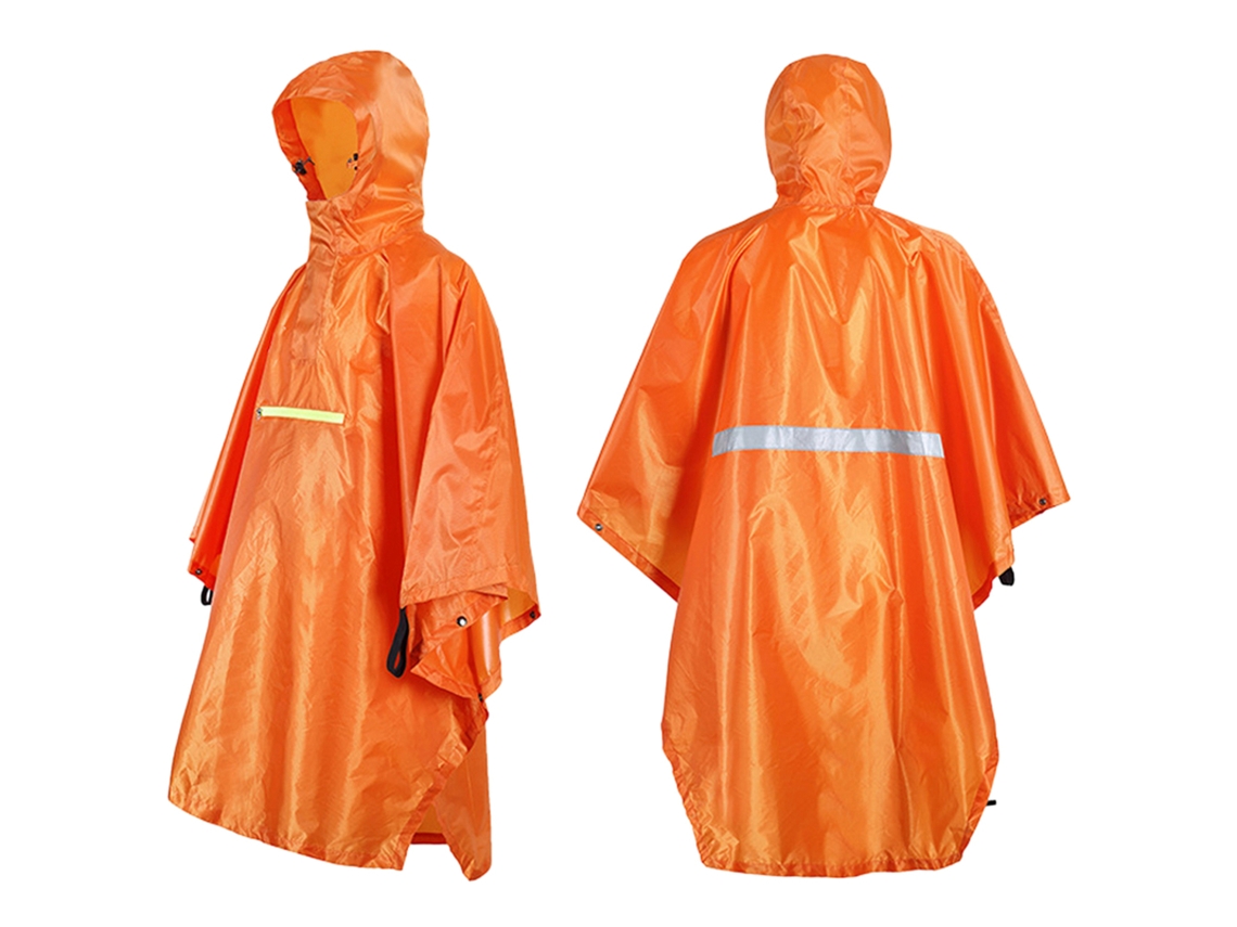 Impermeável Capa Chuva com Faixa Refletiva