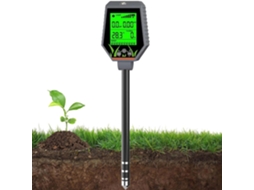 Analisador De Solo 6em 1ph, Umidade, Ce, Luz Solar, Temperatura E Do Ar Para Gramados, Fazendas Estufas