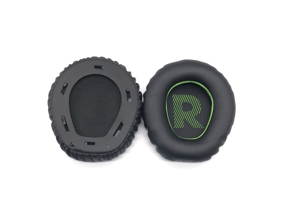 Almofada para Auscultadores JBL Quantum Q350 de Espuma Macia Preto Verde XIAOMOYU