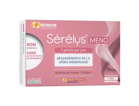 Menos desconforto da peri-menopausa 30 cápsulas SÉRÉLYS