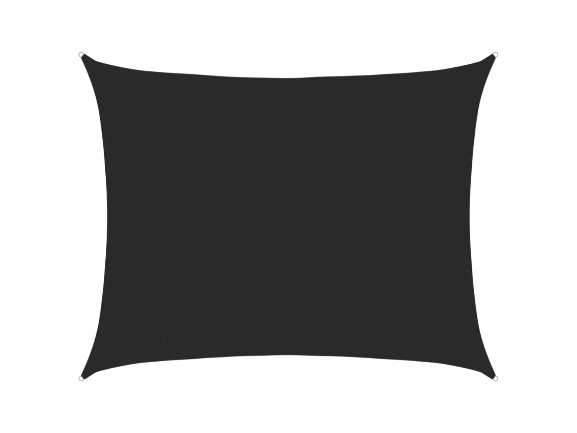 Para sol Estilo Vela 160 G/m² 6x7 M Pead Preto MAISON EXCLUSIVE