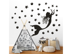Adesivos De Parede Sereia Adesivos De Parede Adesivos Murais Para Quarto Slowmoose