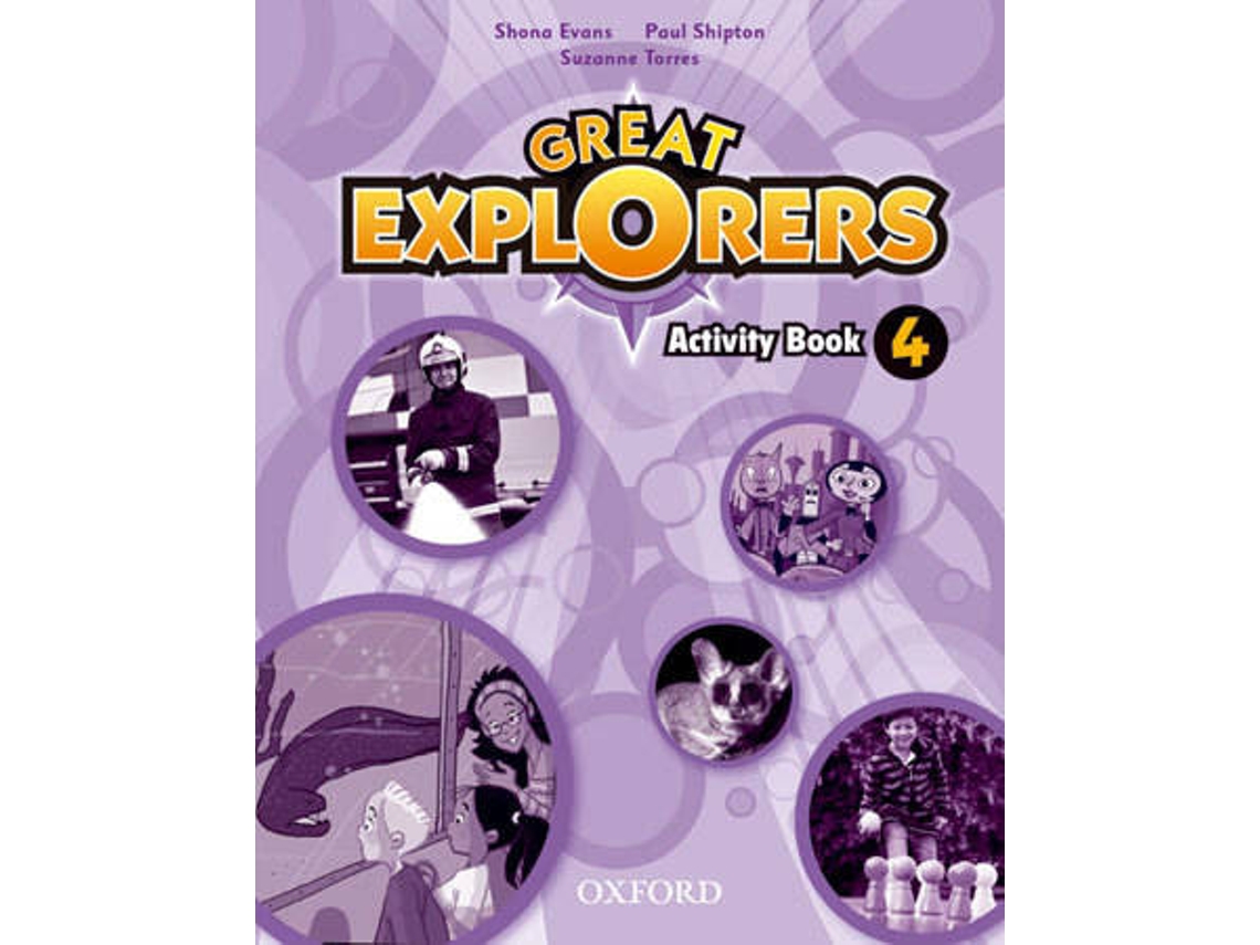 Livro Great Explorers 4. Activity Book de Nina Lauder e Suzanne Torres (Espanhol)