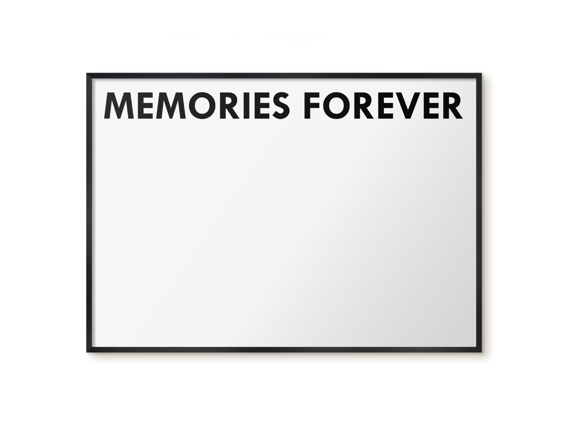 Magnetic Wall Board Memories Forever For The Office Espelharte (100x70 Cm)