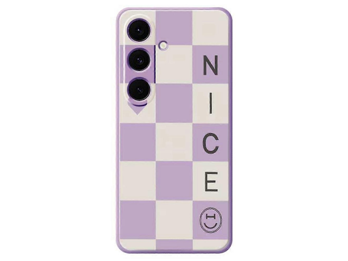 Capa Tpu Para Samsung Galaxy S25, Roxa, Elysve