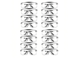 Conjunto De 16 Óculos Segurança Para Trabalho, Óculos De Proteção, Óculos De Segurança Anti, Gotejamento E Anti, Detritos