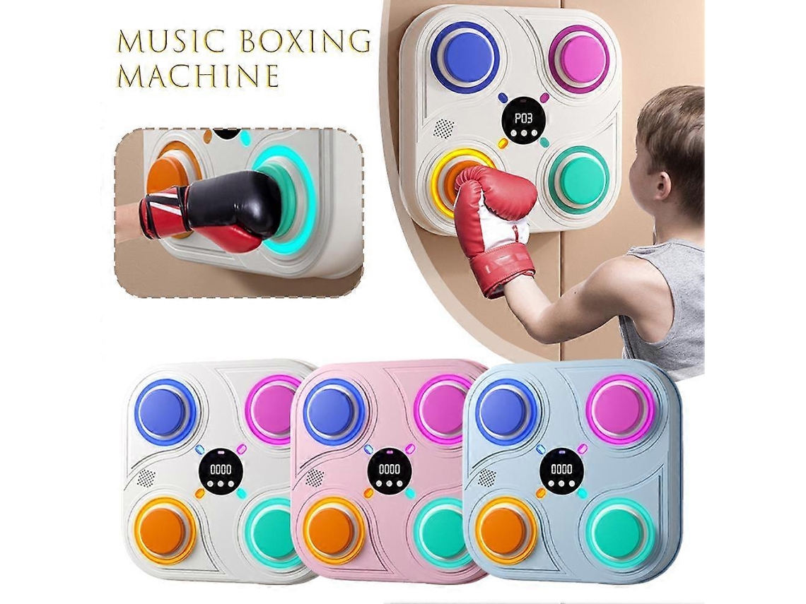 Máquina De Boxe Musical Compatível Com Bluetooth Para Crianças Aquaforge