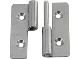 Dobradiça Removível Para Estrutura Em Aço Inoxidável, Ideal Para Facilitar A Remoção De Portas Em Armários E Guarda