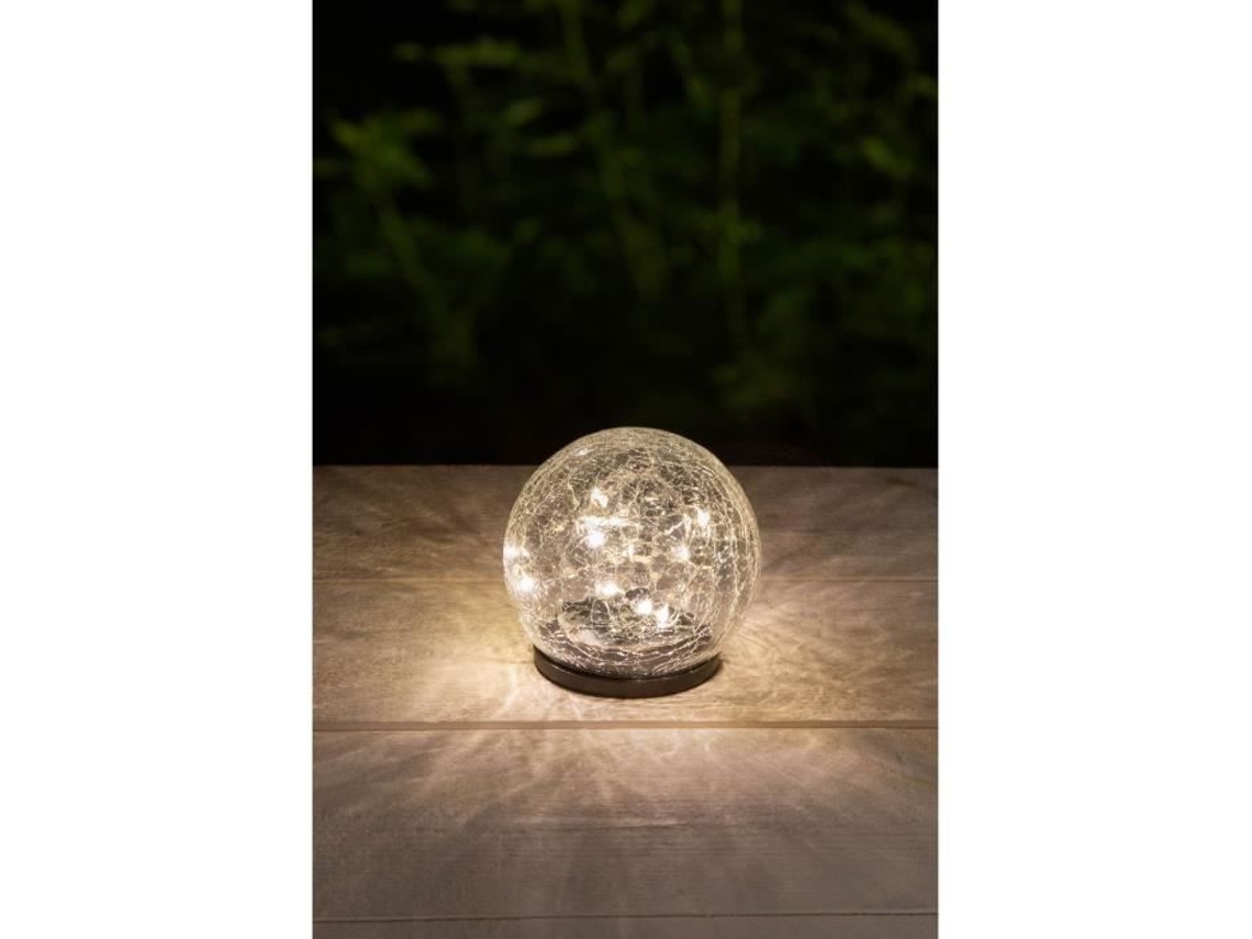 Esfera solar GALIX - Efeito de vidro quebrado - Ø 10 cm