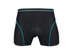 Business calcinha de Ciclismo Masculino com Almofada 3D Tecido Mesh Respirável