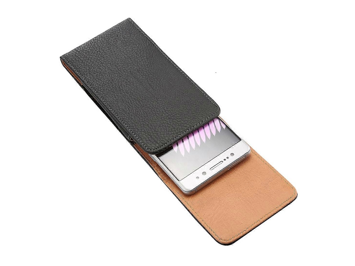 Capa De Couro Vertical Com Textura De Lichia E Abertura Vertical / Bolsa De Cintura Para Galaxy S9 / S8 / Note 8 E Note 5, Huawei Mate 8, Etc. (pret