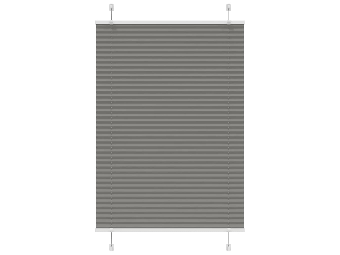 Pleated Blind, Pleated Blinds Vidaxl Antracite Poliéster (90 X 100 Cm)