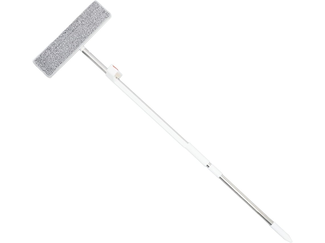 Mop Multifuncional Giratório De Microfibra Com Refis, Esfregão Plano Com Sistema De Torção Automática Pisos E