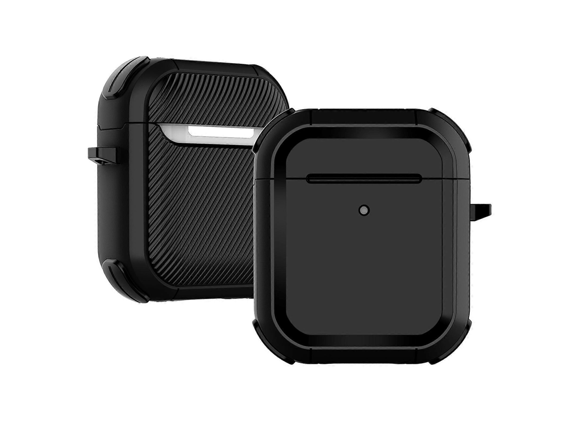 Camada protetora de TPU resistente a impactos e à prova de choque para fones de ouvido sem fio AirPods 1/2 GIECY