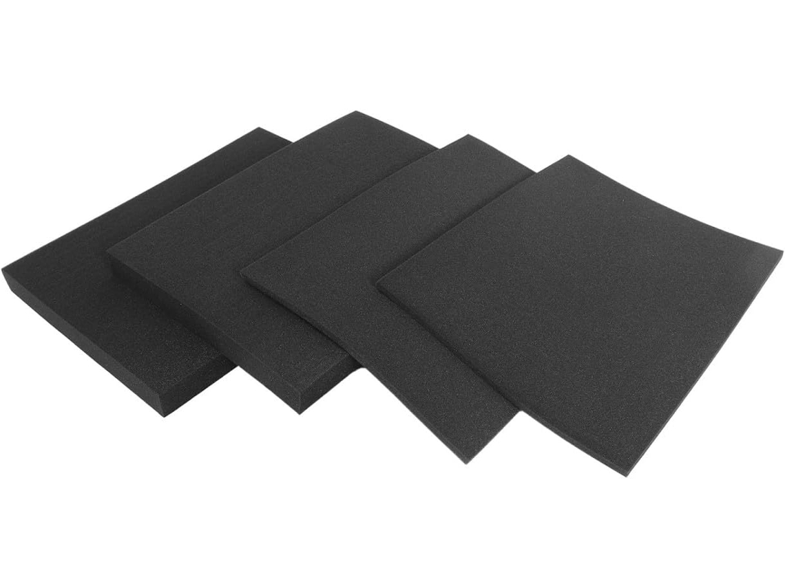 Conjunto De 4 Cubos Espuma Alta Densidade Removíveis Com Base