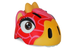 Capacete Infantil CRAZY SAFETY Girafa Vermelha EN1078 Certificado