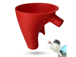 Funil Para Farinha Para Batedeira Compatível Com Kitchenaid(vermelho)