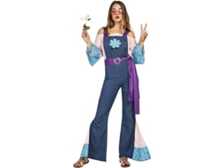 Fato de Mulher DISFRAZZES Hippie Flor (Tam: S)