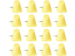 Robô de Brinquedo com Pernas Mecânicas, 80 Peças, Corda, Amarelo SFUSHOS