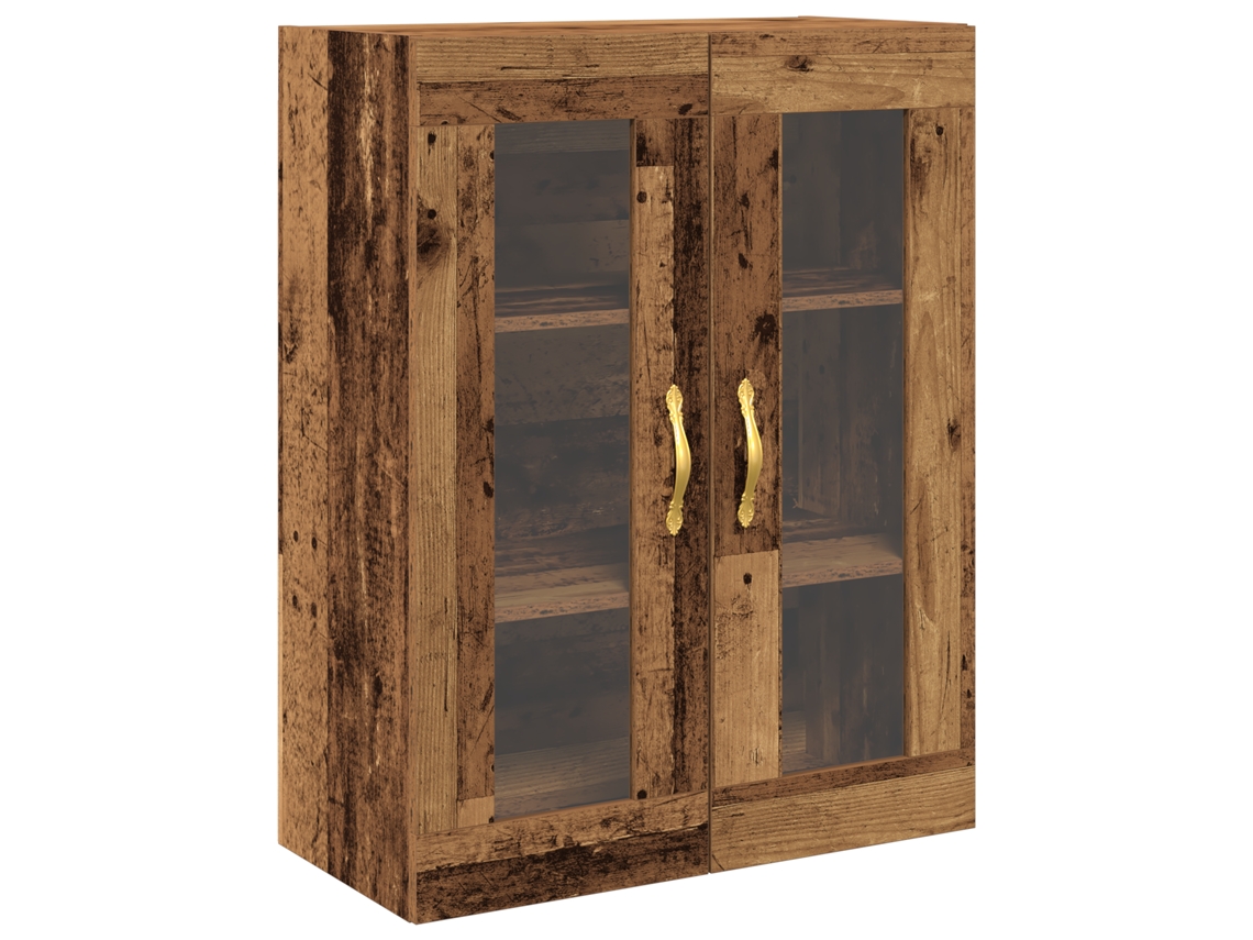 Conjunto 1 Armário Moderno Vidaxl Castanho Derivados De Madeira (69,5 X 34 X 90 Cm)