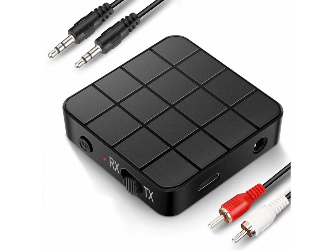 Adaptador Bluetooth, Transceptor Bluetooth 5.0, Mini Portátil 2 Em 1
