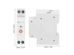 Laxiscreed Disjuntor Din De Alta Corrente Com Ligações Wi-fi Para Controlo Remoto Ac 90-300v