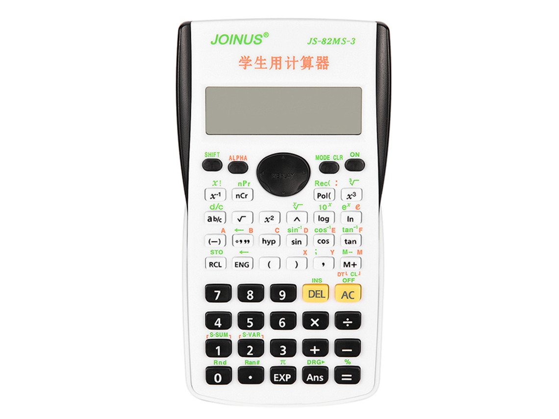 Calculadora Científica Com Bateria Para Exames Matemáticos