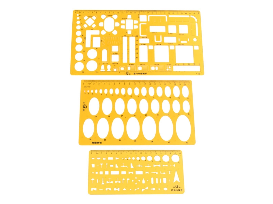 Lurelia Esquadro Transparente Plástico Laranja Para Desenho Técnico E Geometria