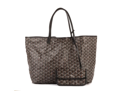 Mala De Ombro De Mulher Goyard Brown Saint Louis Gm Lona Branco (tamanho Único)