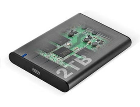 Disco Rígido BLUERAY SSD Externo 2 TB (Outlet Grade A - Preto)