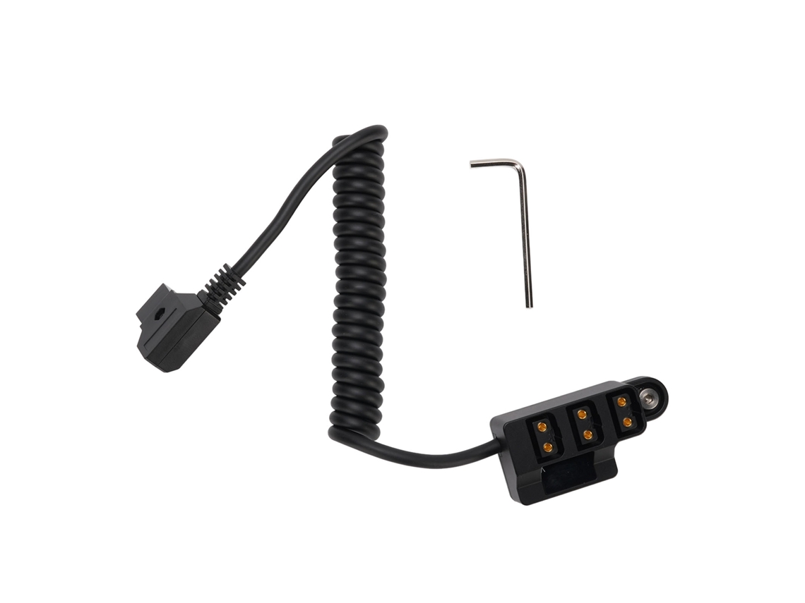 D Tap Splitter Cable With Led Digital Display B Type 3 Port D Tap Splitter Hub Power Cable For V Mount Camera Battery LAXISCREED