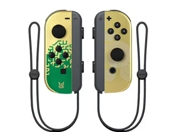 Comandos Joy-con Temáticos Zelda Não Originais Compatíveis Com Nintendo Switch - Par De Controladores Com Alças