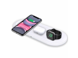 Carregador Sem Fio Para Apple Yizhood Branco