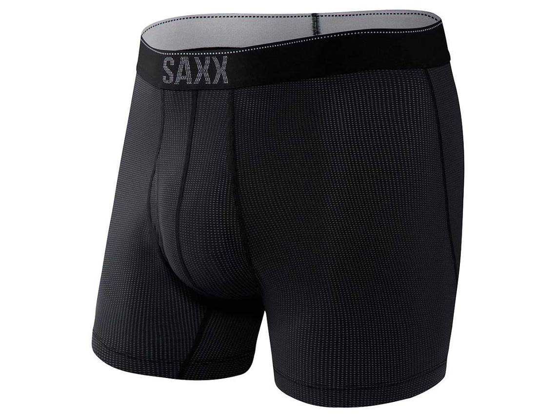 Roupa interior para Homem SAXX UNDERWEAR Quest Fly Preto para Montanha (XS)