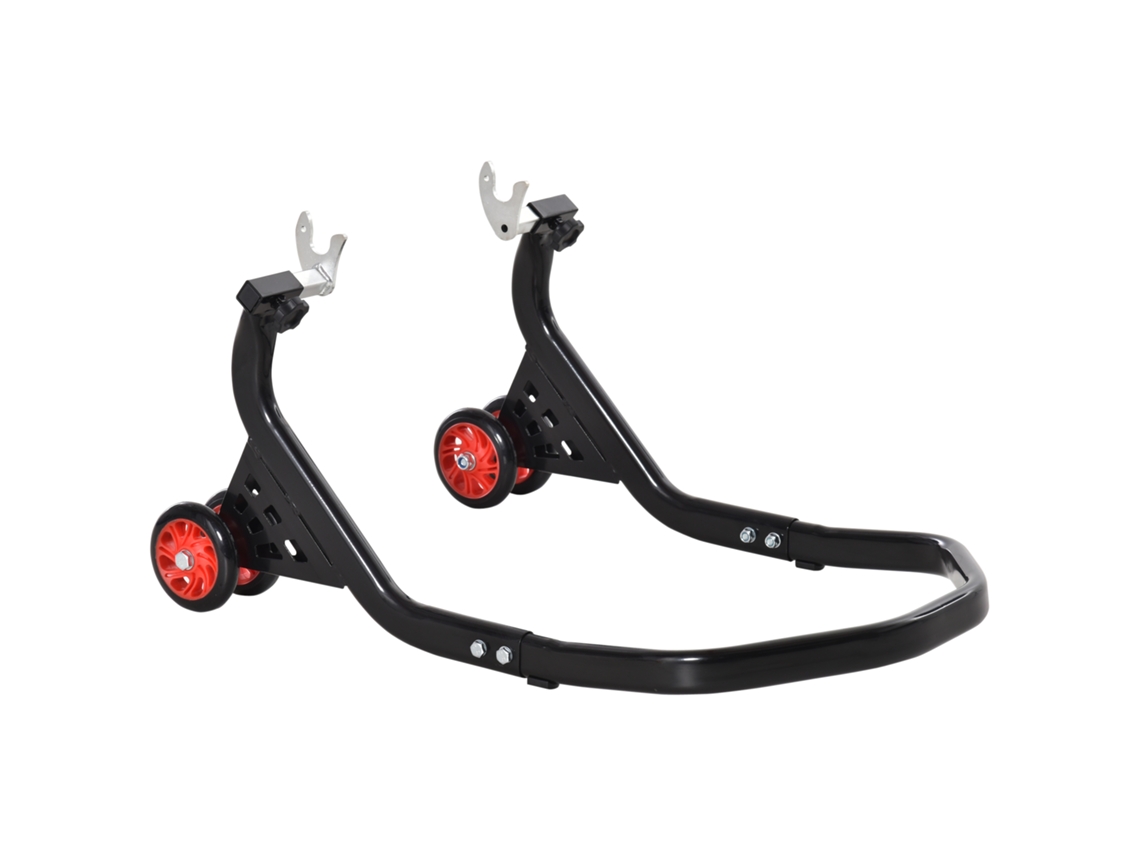 Suporte De Elevação Traseiro Universal E Ajustável Para Motocicletas Esportivas De Até 200 Kg, Preto.