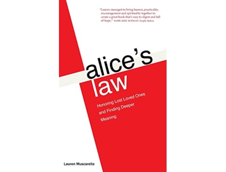 Livro alices law honoring lost loved ones and finding deeper meaning de Lauren Muscarella (Inglês)