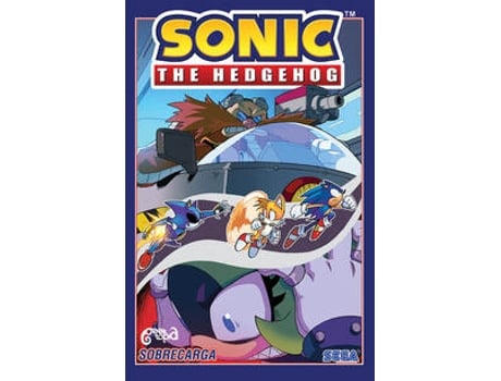 Livro Sonic The Hedgehog - Vol. 14 Sobrecarga De Evan Stanley (português Do Brasil)