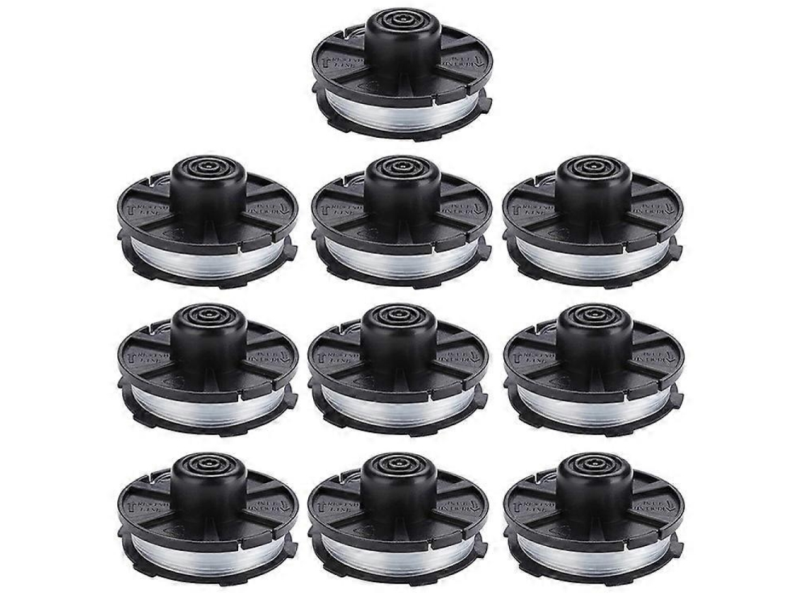 Compatível com Makita 196146 9 195858 1, Kit com 10 Carretéis de Fio para Aparador de Grama AQUAFORGE