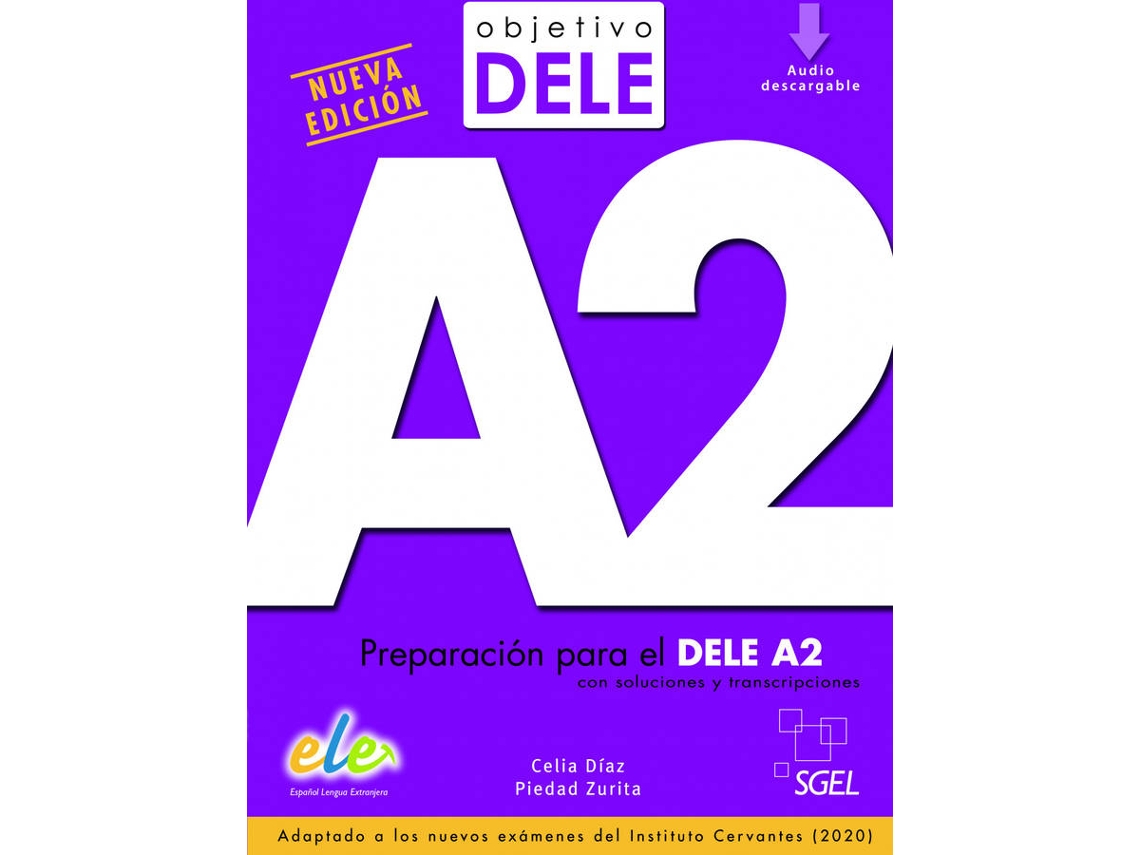 Livro Objetivo Dele A2 de Celia Díaz Fernández (Espanhol)