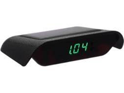 Relógio Solar Para Carro Com Visor Digital Led