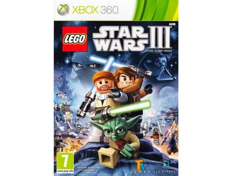 Lego Star Wars 3: The Clone Wars Xbox 360 Importação Do Reino Unido