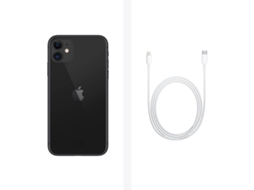 iPhone 11 APPLE (6.1'' - 128 GB - Preto)