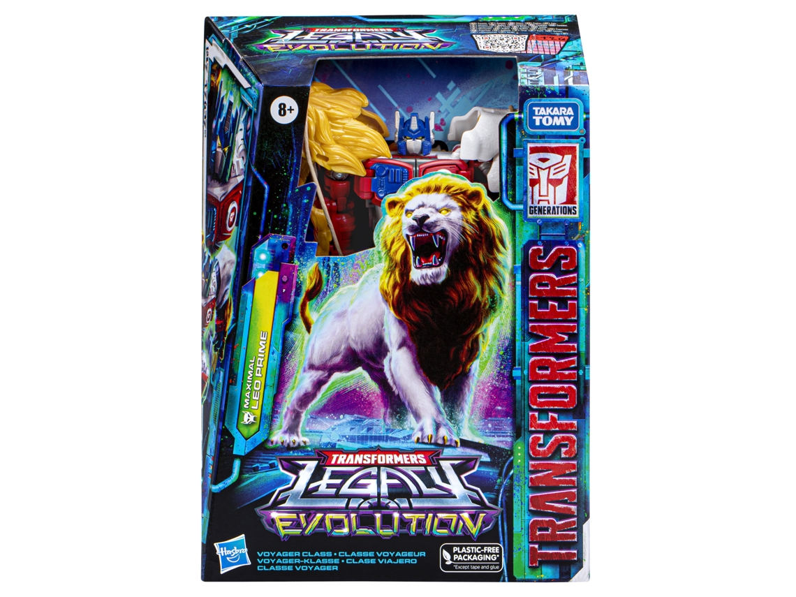 TRANSFORMERS Legacy Evolution Maximal Leo Prime - TRANSFORMERS (Idade Mínima Recomendada: 8 anos)