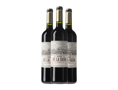 Vinho UVAS FELICES Detrás de la Casa Syrah Yecla (0.75 L - 3 Unidades)